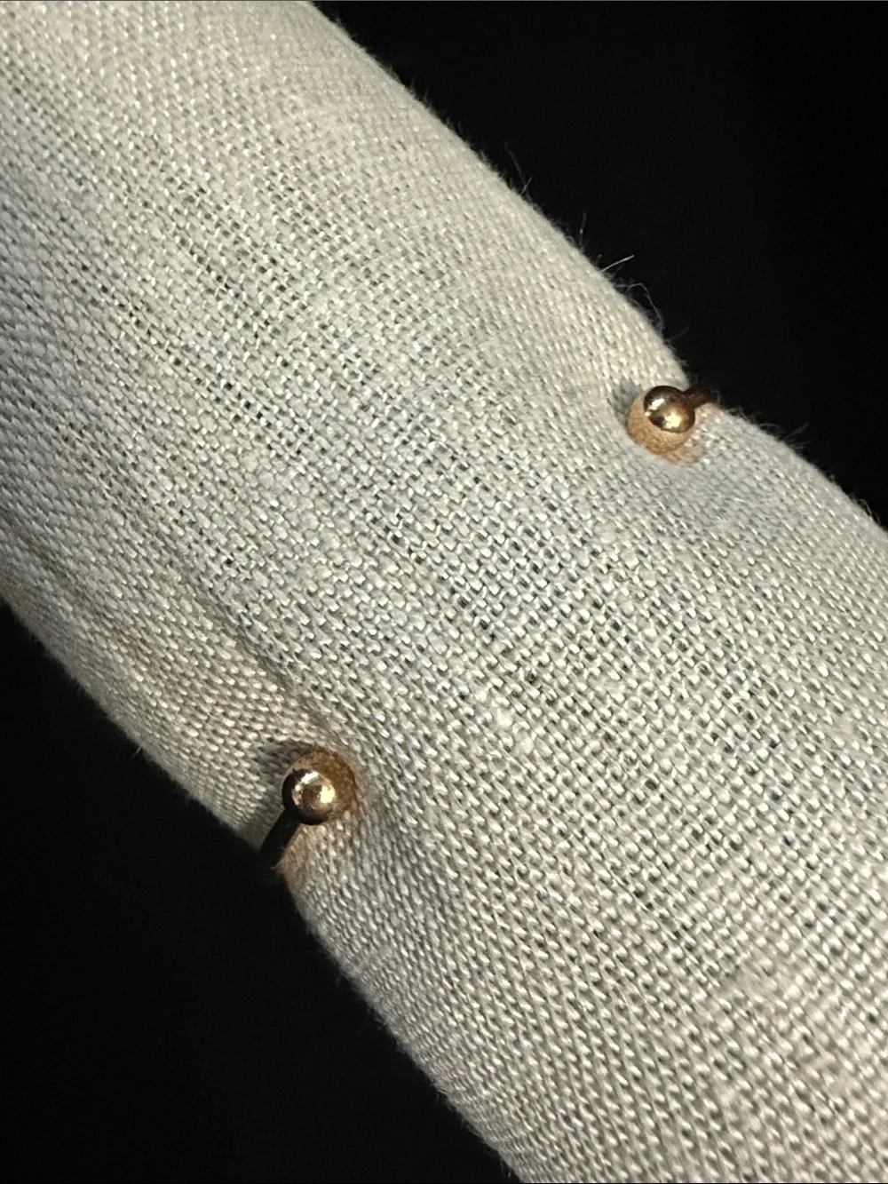 Gold Heart Ring with Green Clover Accents